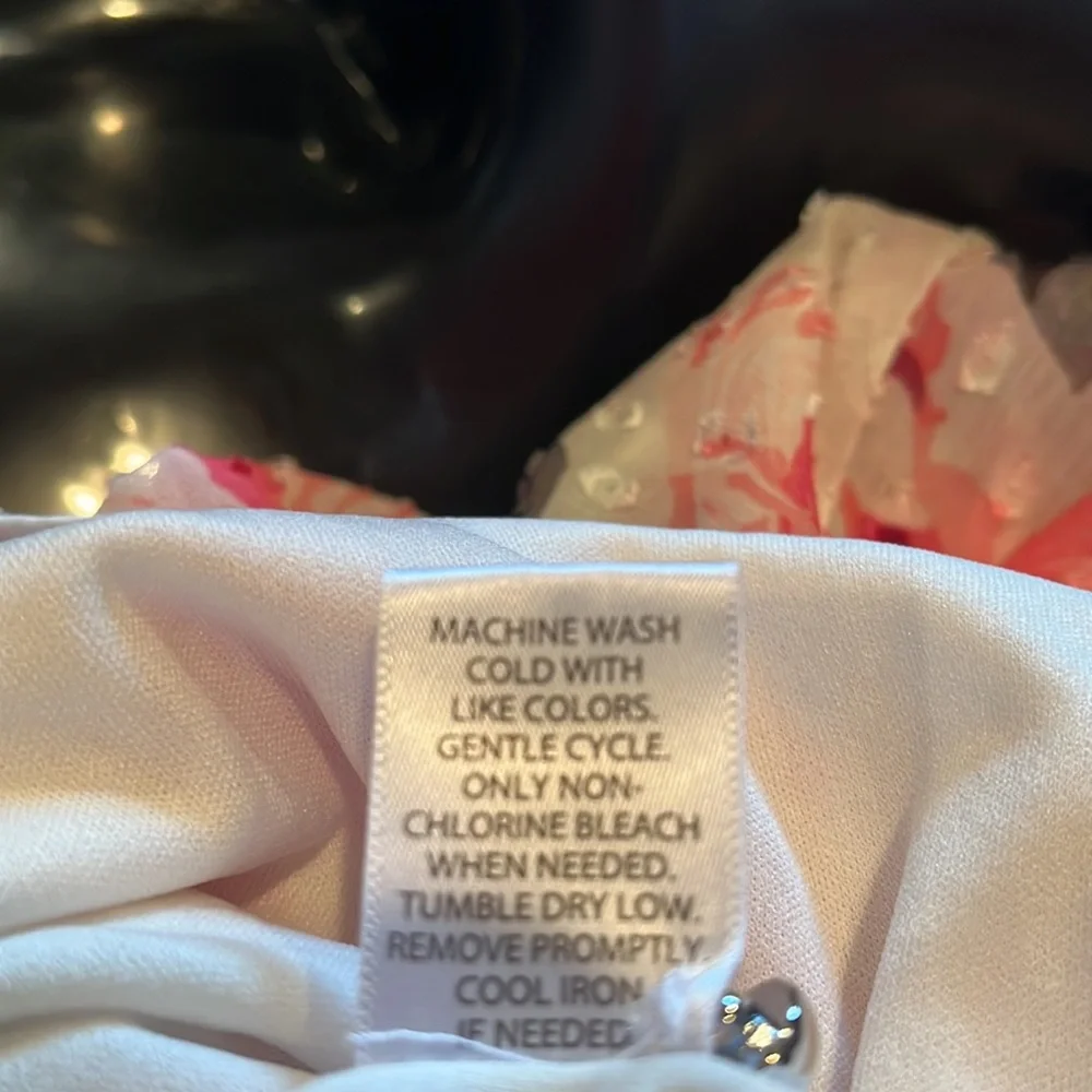 Candie’s Pink & White Floral Dress